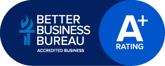 Better Business Bureau Accredited Business A+ Rating
